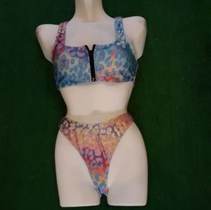 Multi-colored Bikini